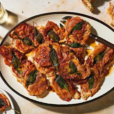 Veal Saltimbocca with Spanish Jamón