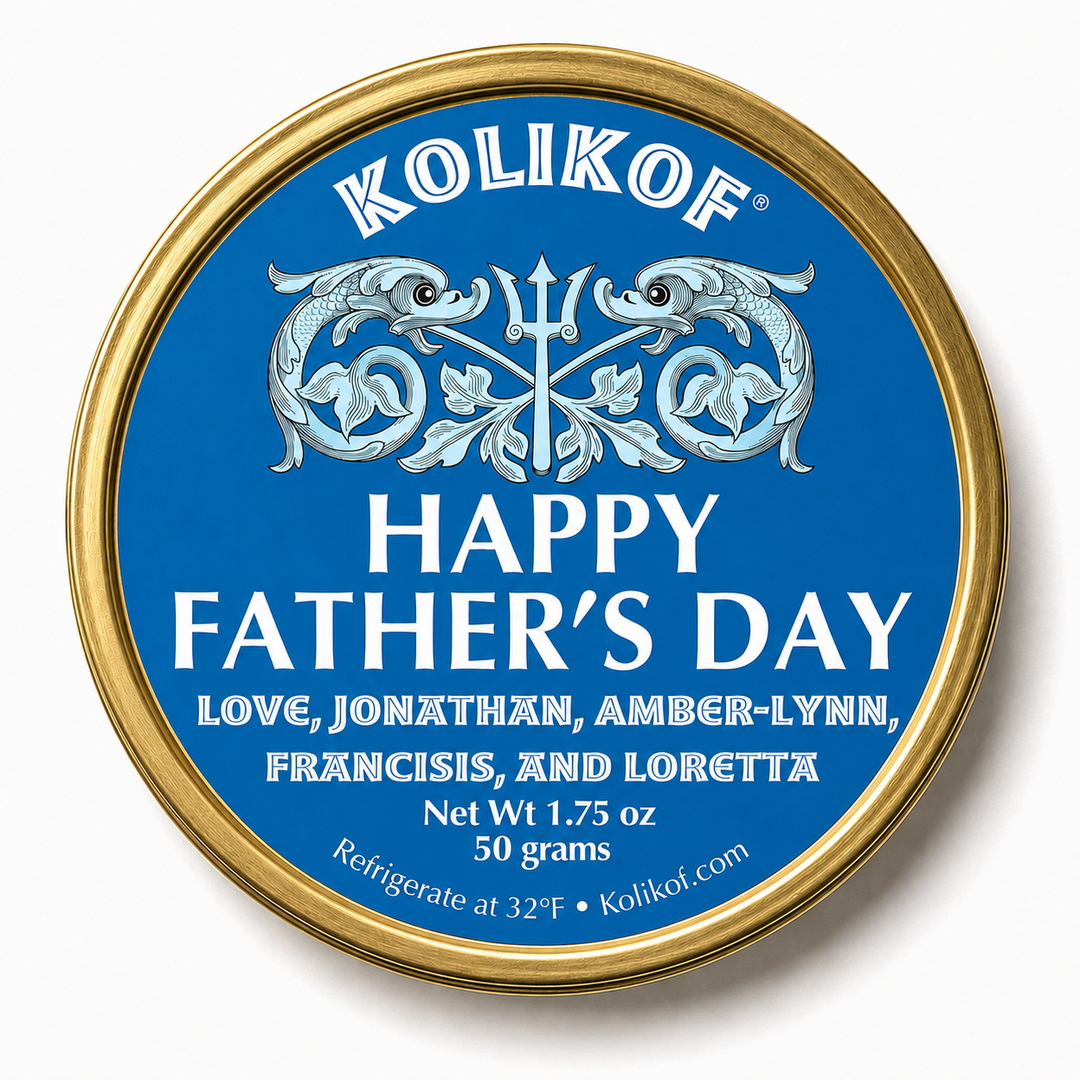 Father's Day Caviar (50g) - Customizable