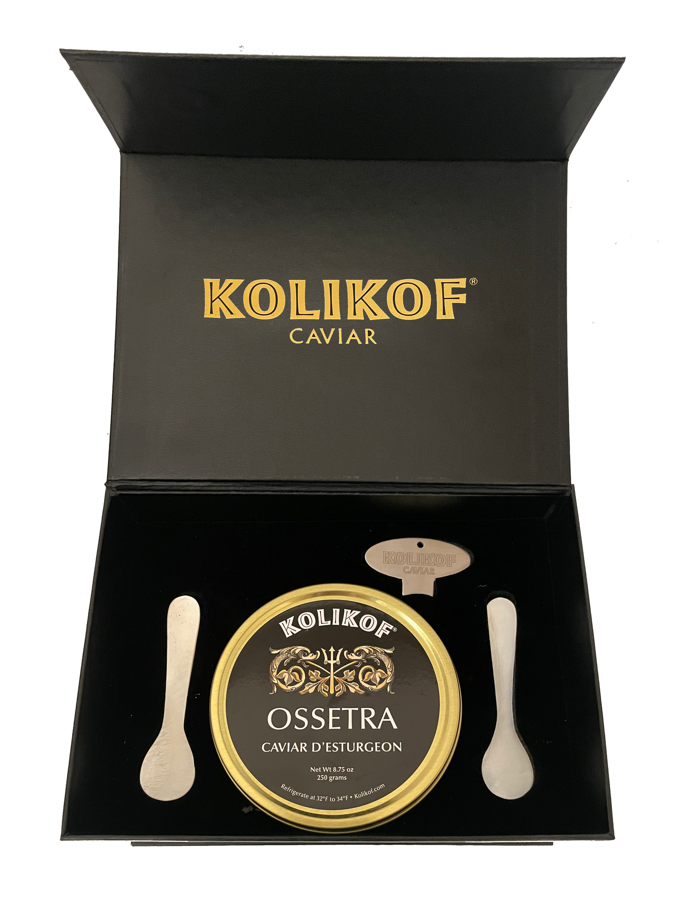 Holiday Caviar Gift - One 250g Caviar (Gift Box, 2 Spoons & 1 Key)