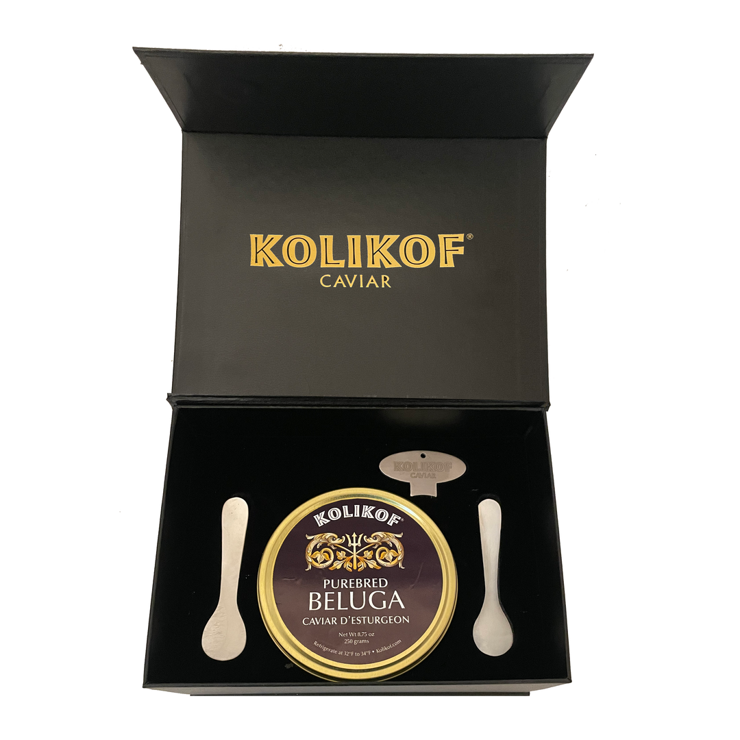 Holiday Caviar Gift 250g - (Gift Box, 2 Spoons & 1 Key)