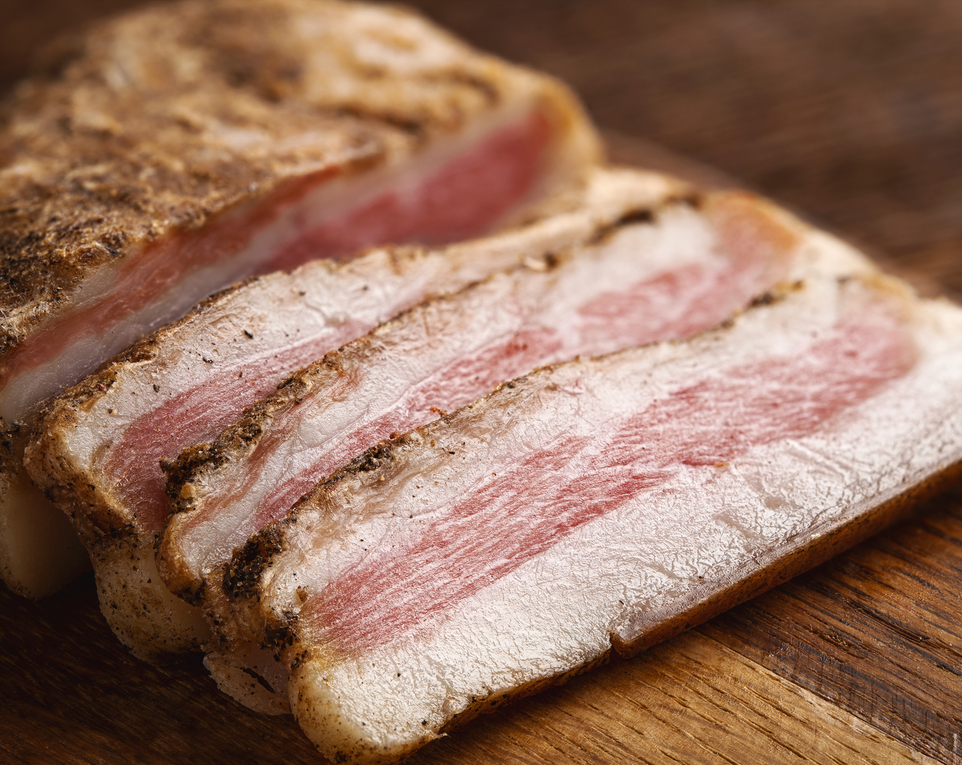 Italian Dry-Cured Pork Jowl (Guanciale) - 1lbs