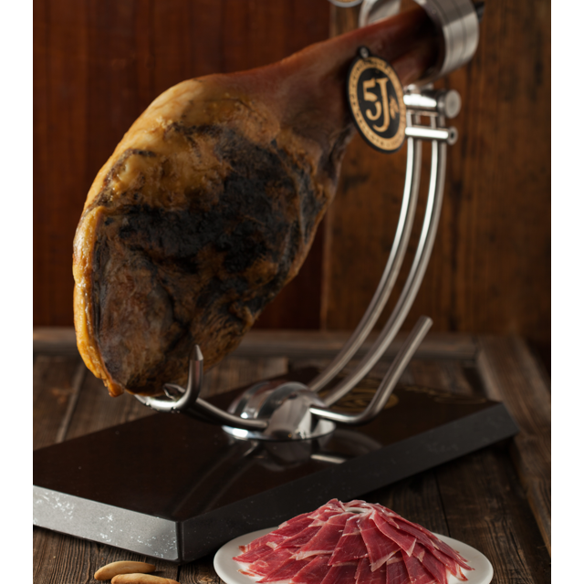 Cinco Jotas - 100% Iberico Jamon (Bone-In) Acorn Fed, Bellota, Pata Negra - T5-1000529