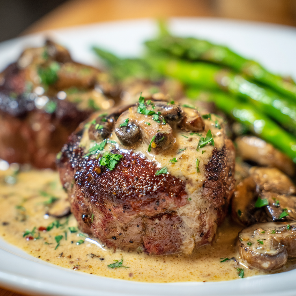 Steak Diane - Prime Wagyu Filet Mignon Medallions