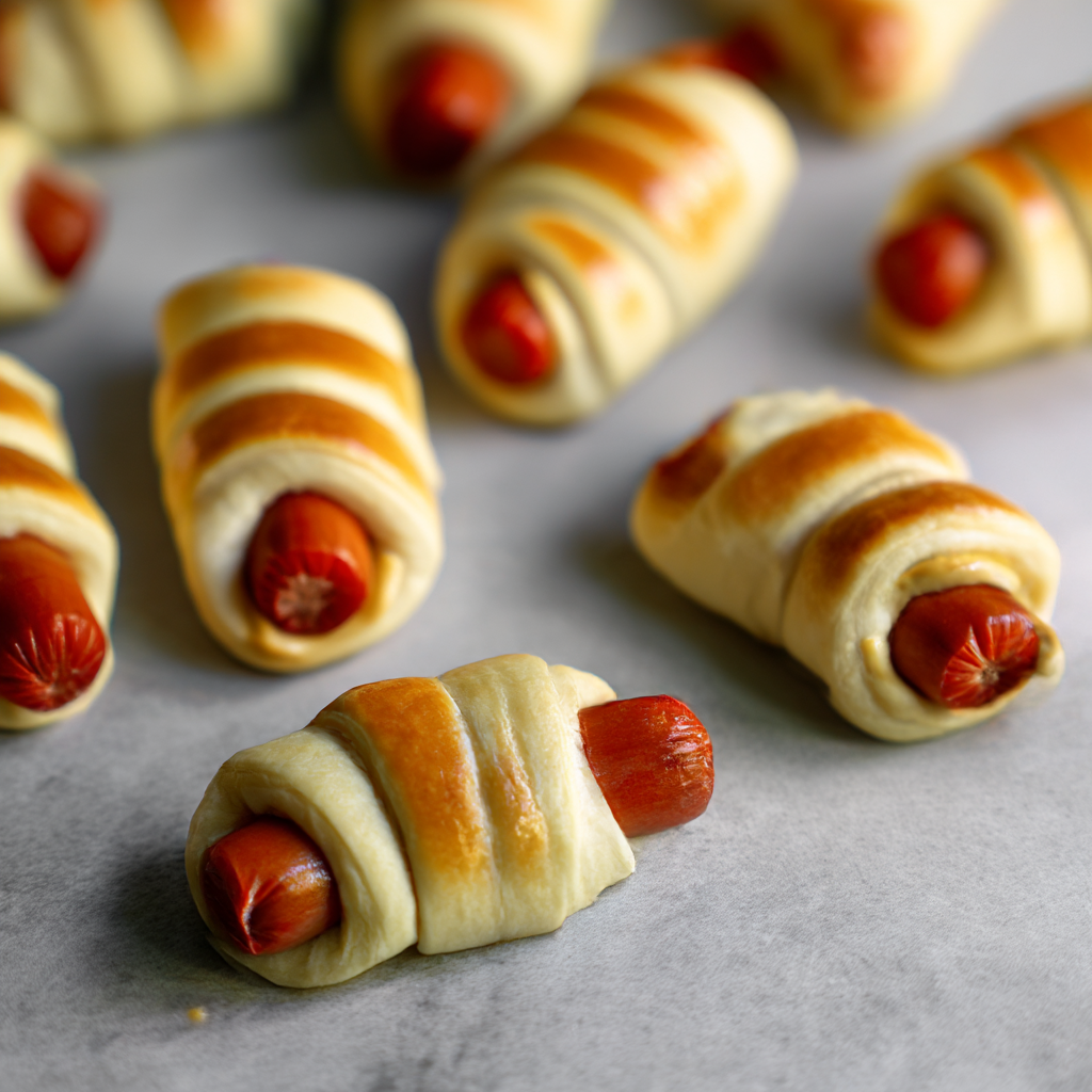 Wagyu 2-Bite Pigs in a French Pastry Blanket