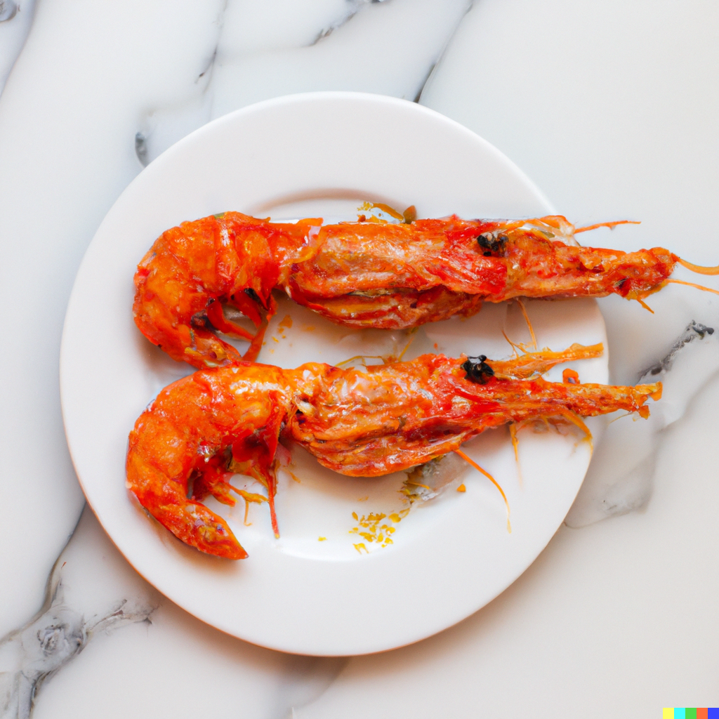 Spanish Red Carabineros Jumbo Prawns (2.2lbs)