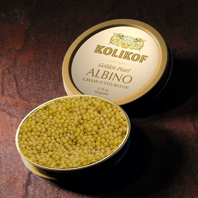 Golden Albino Caviar (1 - 2.2lbs.)