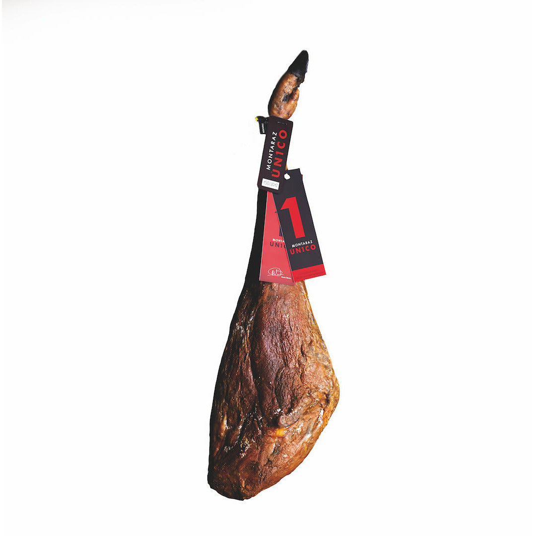 Montaraz 100% Ibérico UN1CO Bellota Bone-In Jamón (Pata Negra) – EEUU078