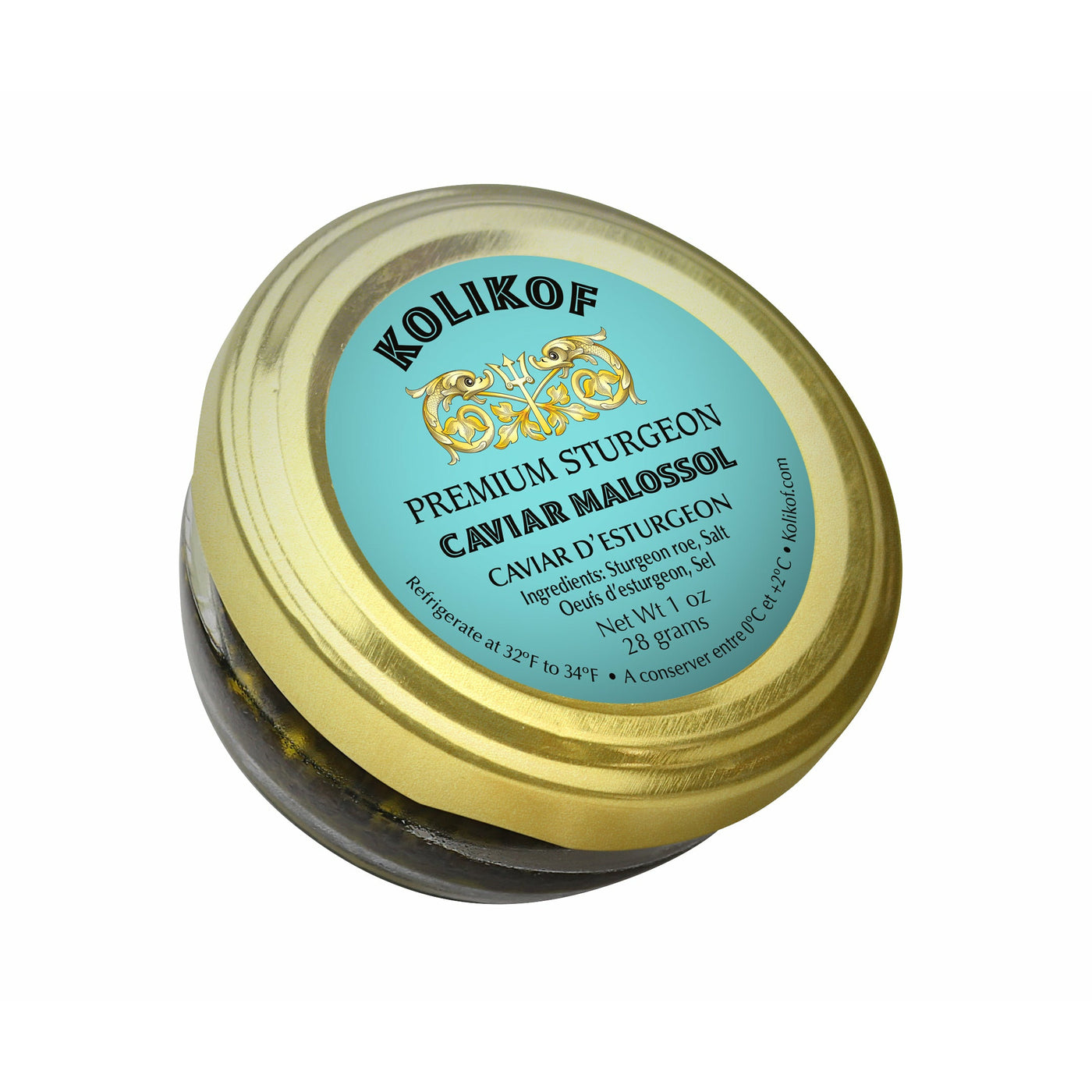 Premium Sturgeon Caviar ( 1oz. - 2.2lbs.)